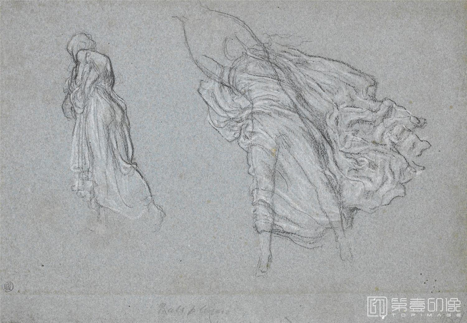素描-佛雷德里克.莱顿 Frederic Leighton作品集-08